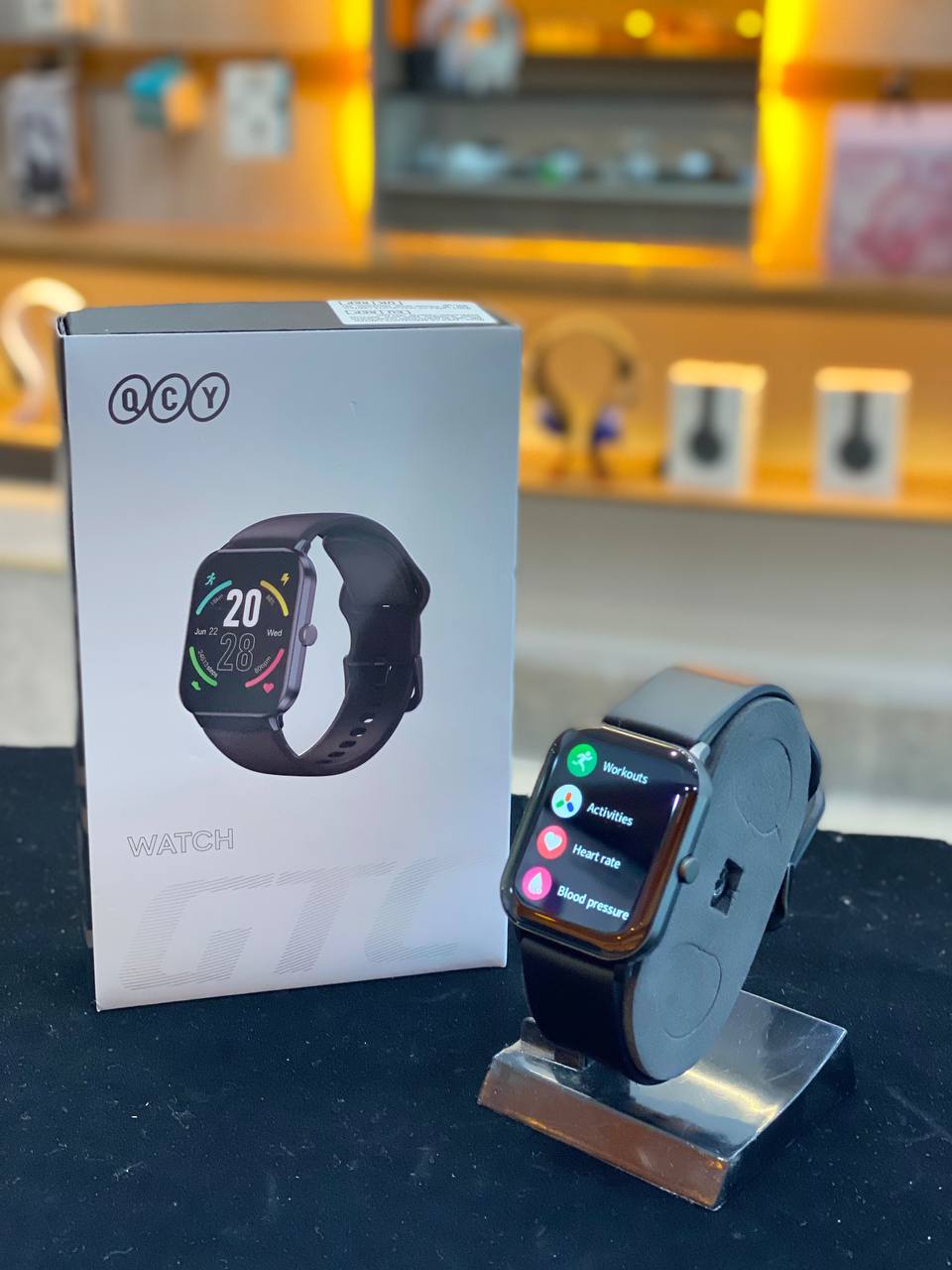 ساعت هوشمند qcy htc