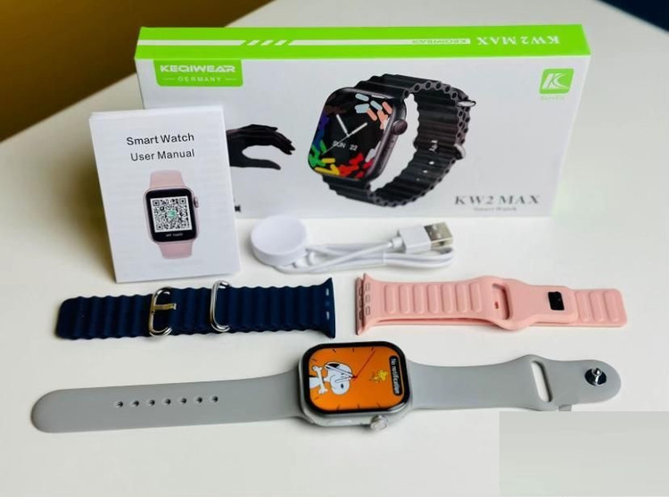 ساعت هوشمند طرح اپل واچ مدل KW2 Max