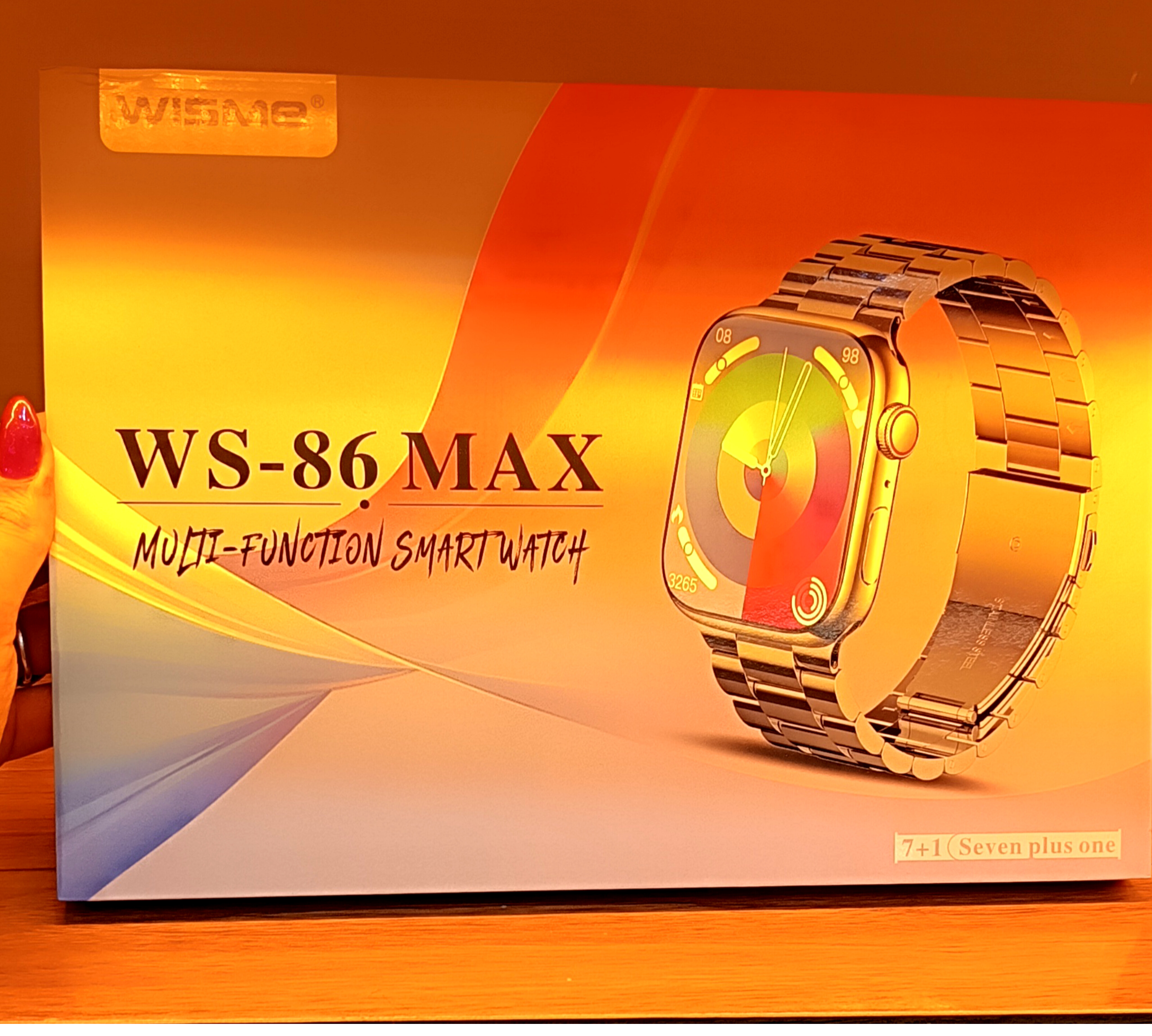 ساعت هوشمند ws-86 max